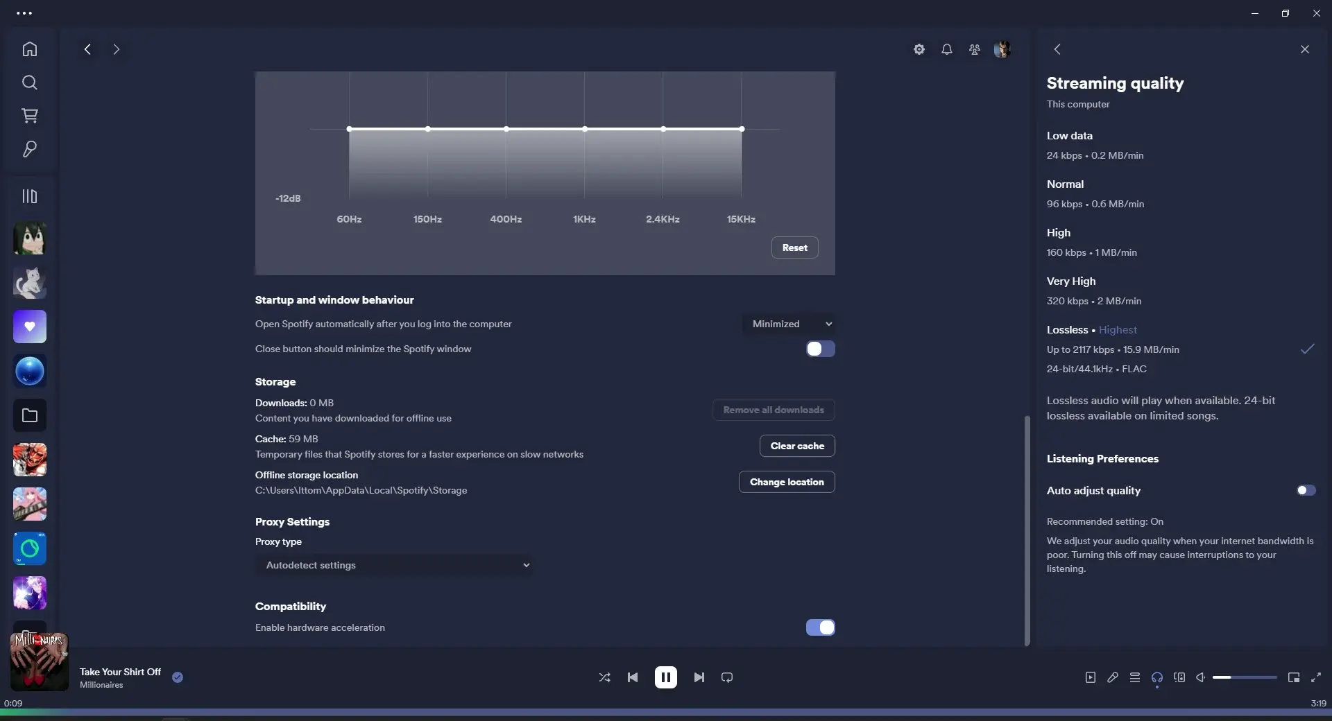 Spotify's Hi-Fi Subscription Feature Potentially Leaked on Desktop App