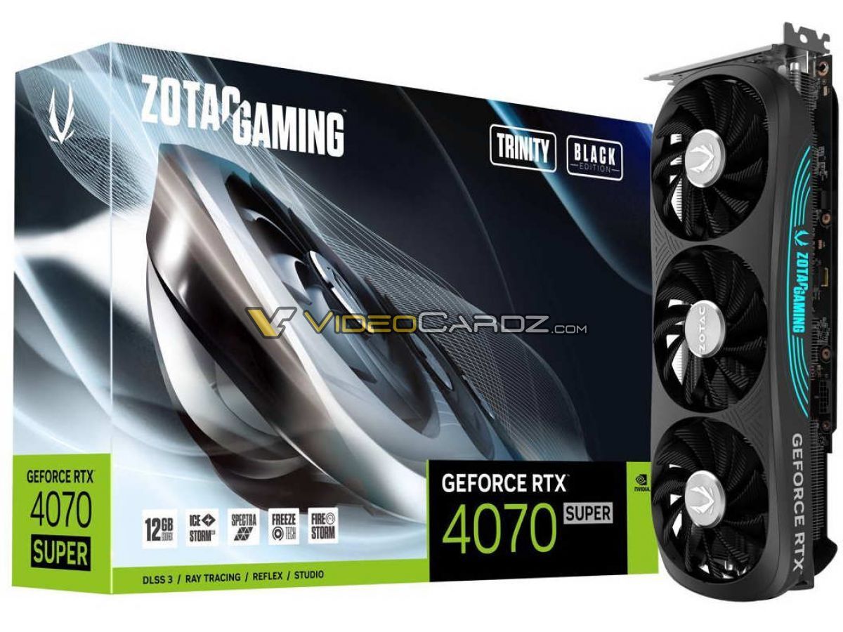 Zotac GeForce RTX 4070 Super Video Cards Set to Debut in Two Series, Rumored Announcement Coming Soon